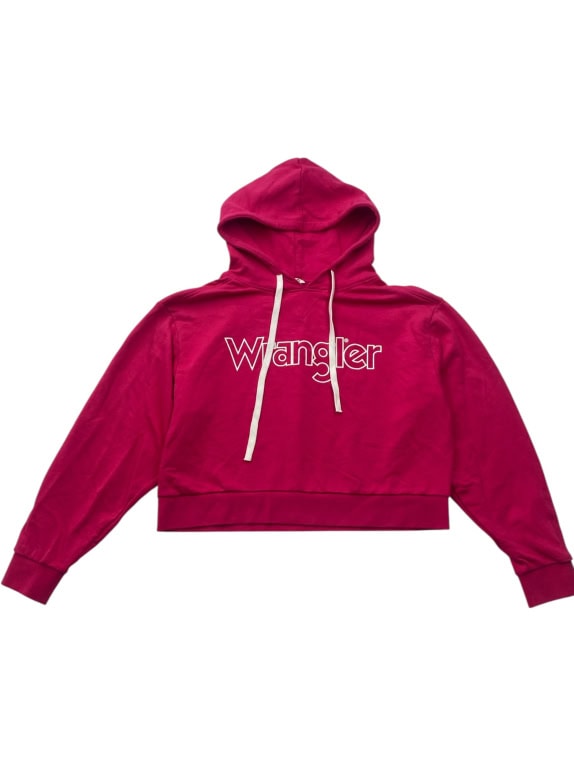 WRANGLER Logo Hoodie Fuchsia Women’s M
