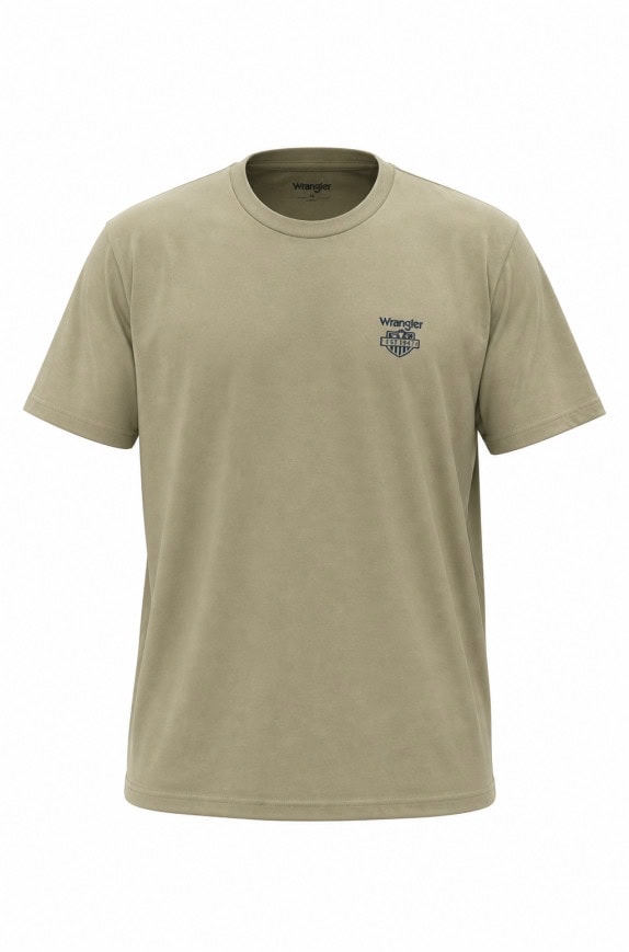 WRANGLER GRAPHIC TEE MINIMAL ΜΠΕΖ ΑΝΤΡΙΚΟ PRE OWNED L