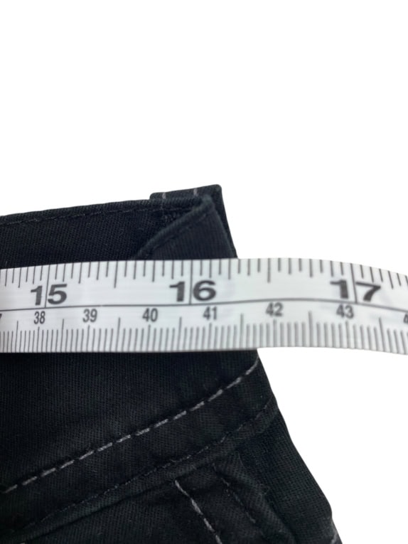 WRANGLER Straight Fit Casual Jeans Logo Black Men’s M