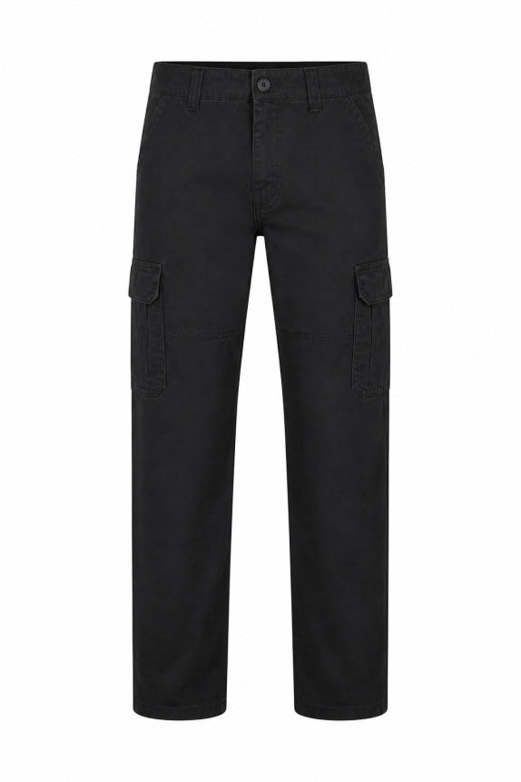 WRANGLER ΠΑΝΤΕΛΟΝΙ CARGO WORKWEAR FADED BLACK UNISEX PRE OWNED M