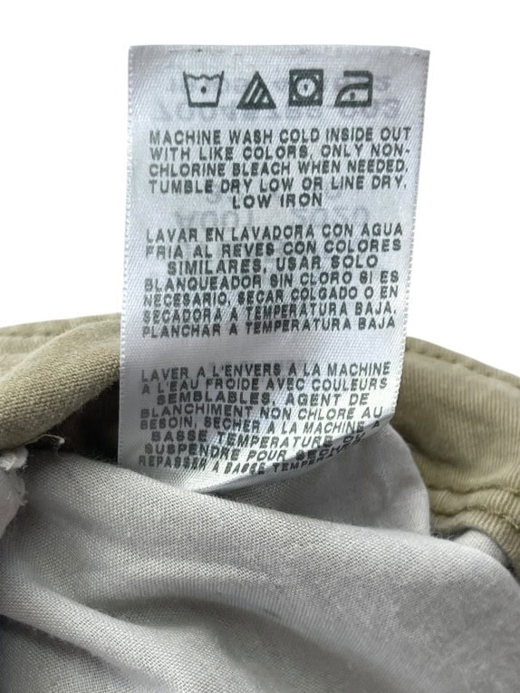WRANGLER CARGO PANTS WORKWEAR OLIVE MENS PRE OWNED M
