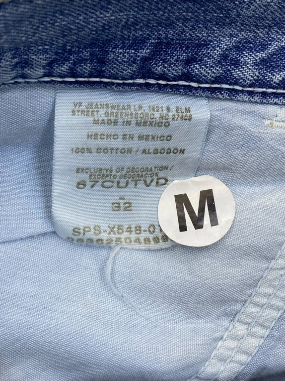 WRANGLER ΠΑΝΤΕΛΟΝΙ ΤΖΙΝ WORKWEAR ΜΠΛΕ ΑΝΤΡΙΚΟ PRE OWNED M