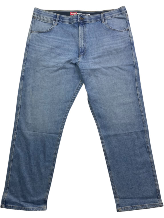 Wrangler Performance Five Star Blue Jeans Men’s Size 4XL