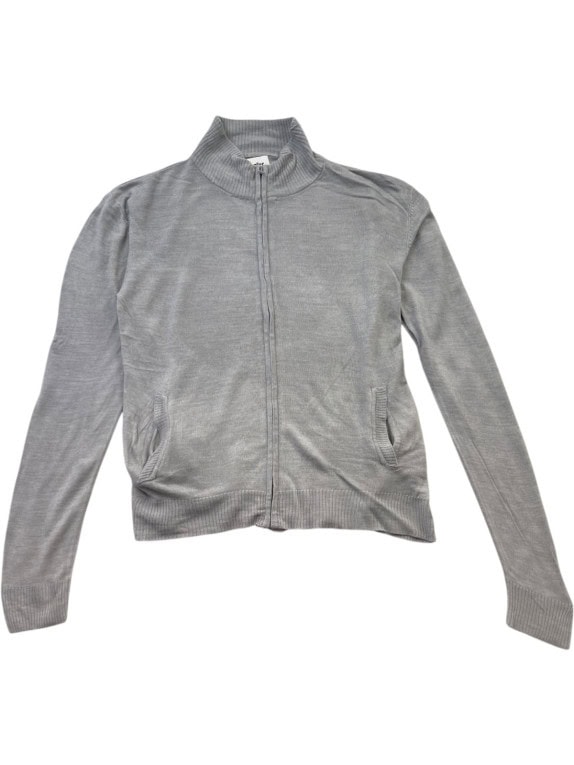 WRANGLER ΠΛΕΚΤΗ ΖΑΚΕΤΑ MINIMAL ΓΚΡΙ ΓΥΝΑΙΚΕΙΟ PRE OWNED L