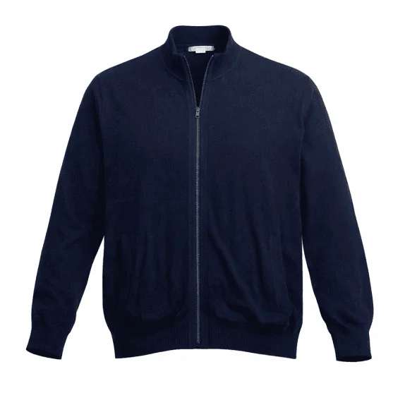 Wrangler Cardigan in Maglia Blu da Uomo 3XL