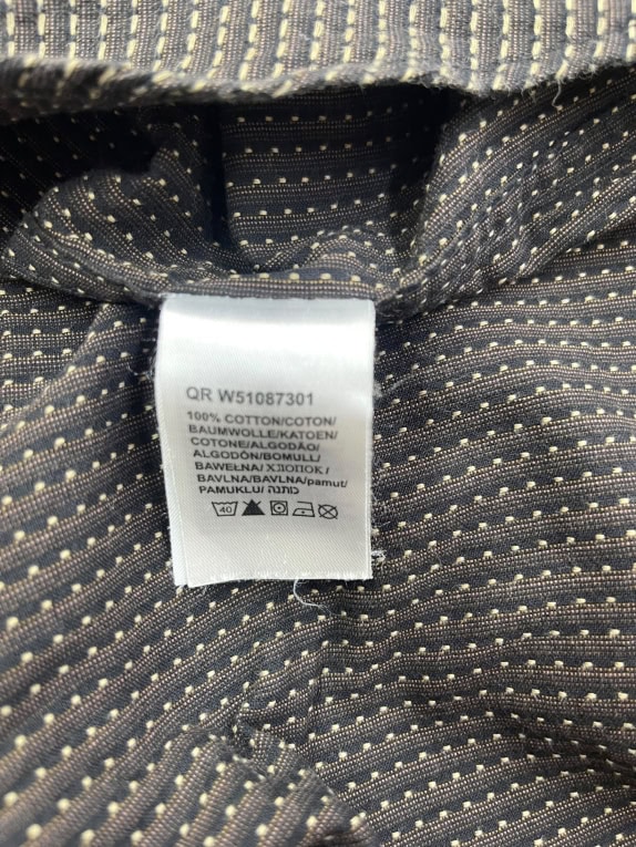 WRANGLER LONG SLEEVE SHIRT WITH PATTERN BROWN MEN'S XL