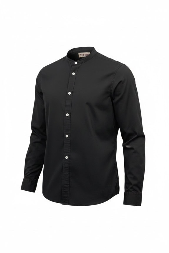 WRANGLER ΠΟΥΚΑΜΙΣΟ MINIMAL ΜΑΥΡΟ ΑΝΤΡΙΚΟ PRE OWNED S