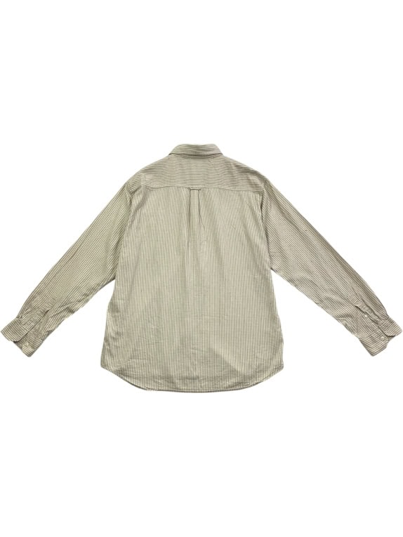 WRANGLER ΠΟΥΚΑΜΙΣΟ VINTAGE ΜΕ ΚΕΝΤΗΤΕΣ ΡΙΓΕΣ LOGO LABEL BEIGE ΑΝΔΡΙΚΟ L