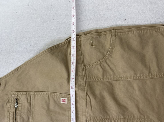 WRANGLER RIGGS WORKWEAR OVERALLS UTILITY BEIGE ΑΝΤΡΙΚΟ PRE OWNED XXXL