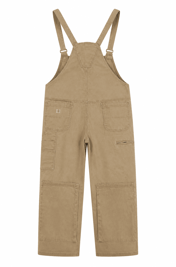 WRANGLER RIGGS WORKWEAR OVERALLS UTILITY BEIGE ΑΝΤΡΙΚΟ PRE OWNED XXXL