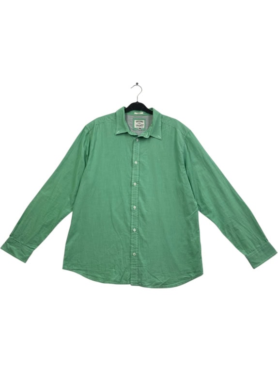 WRANGLER SPIRIT OF AMERICA ΑΝΔΡΙΚΟ ΠΟΥΚΑΜΙΣΟ REGULAR FIT ΠΡΑΣΙΝΟ XL