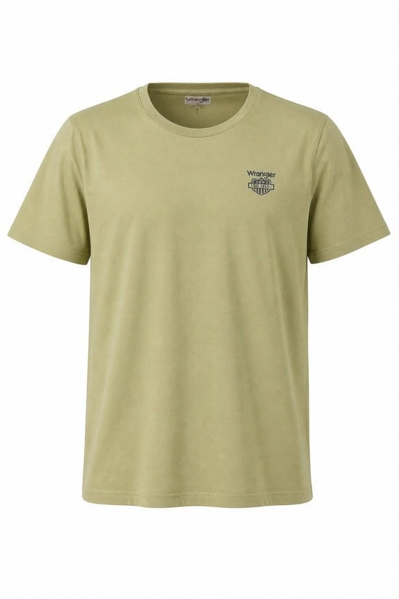 WRANGLER T SHIRT MINIMAL ΛΑΔΙ ΑΝΤΡΙΚΟ PRE OWNED XL