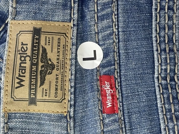 WRANGLER ΤΖΙΝ ΠΑΝΤΕΛΟΝΙ CLASSIC WASHED BLUE ΑΝΤΡΙΚΟ PRE OWNED L