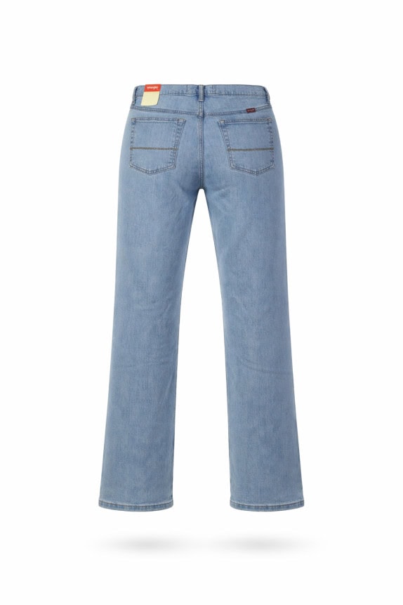 WRANGLER JEANS CLASSIC WASHED BLUE WOMENS PRE OWNED S
