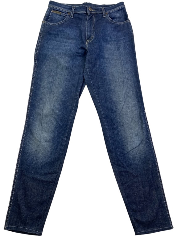 WRANGLER JEANS CON LOGO BLU UNISEX S