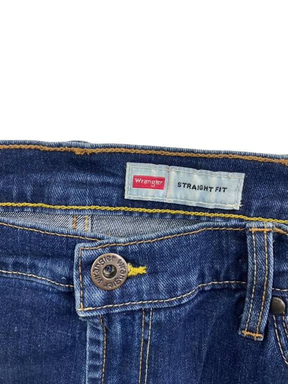 WRANGLER Τζιν Παντελόνι Straight Fit Μπλε Ανδρικό W34 L