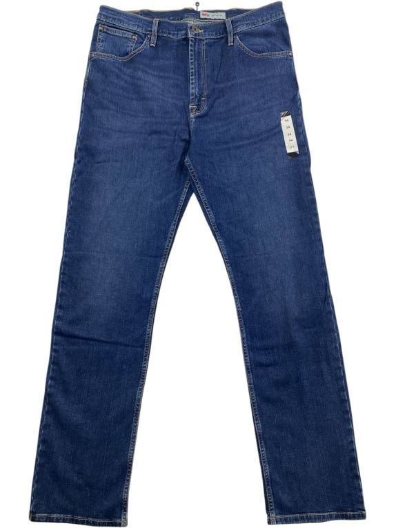 WRANGLER Jeans Straight Fit Blu da Uomo W34 L