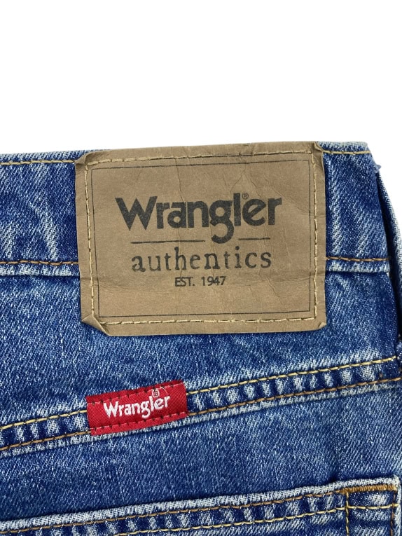 Wrangler Jeans con logo vintage blu da uomo L