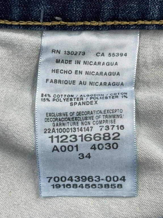 WRANGLER ΤΖΙΝ ΣΟΡΤΣ CARPENTER LOGO ΜΠΛΕ UNISEX L