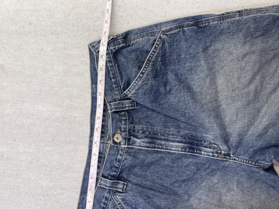 WRANGLER ΒΕΡΜΟΥΔΑ ΤΖΙΝ ΚΛΑΣΙΚΟ ΜΠΛΕ ΑΝΤΡΙΚΟ PRE OWNED L