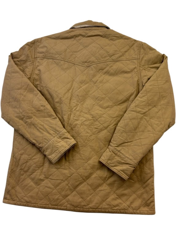 WRANGLER WESTERN JACKET CLASSIC BROWN MEN PRE OWNED