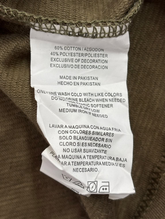 WRANGLER WORKWEAR ΜΠΛΟΥΖΑ HENLEY LOGO ΚΑΦΕ UNISEX M