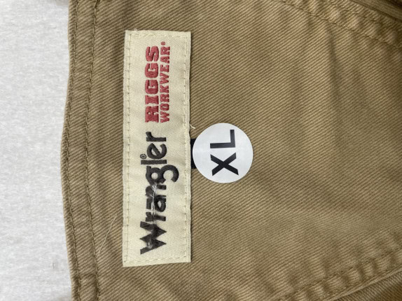 WRANGLER WORKWEAR TUTA INTERA UTILITY BEIGE UOMO PRE OWNED XL