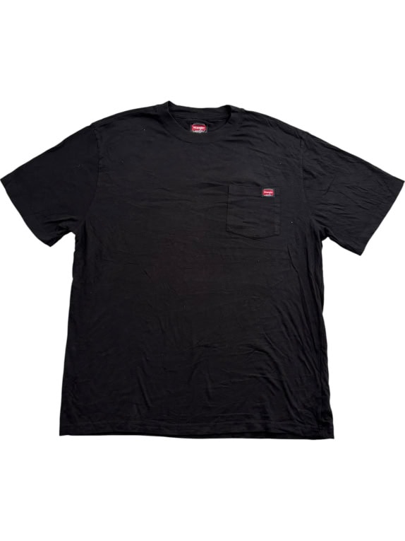 WRANGLER WORKWEAR T-SHIRT ΜΕ ΤΣΕΠΗ ΜΑΥΡΟ UNISEX XL