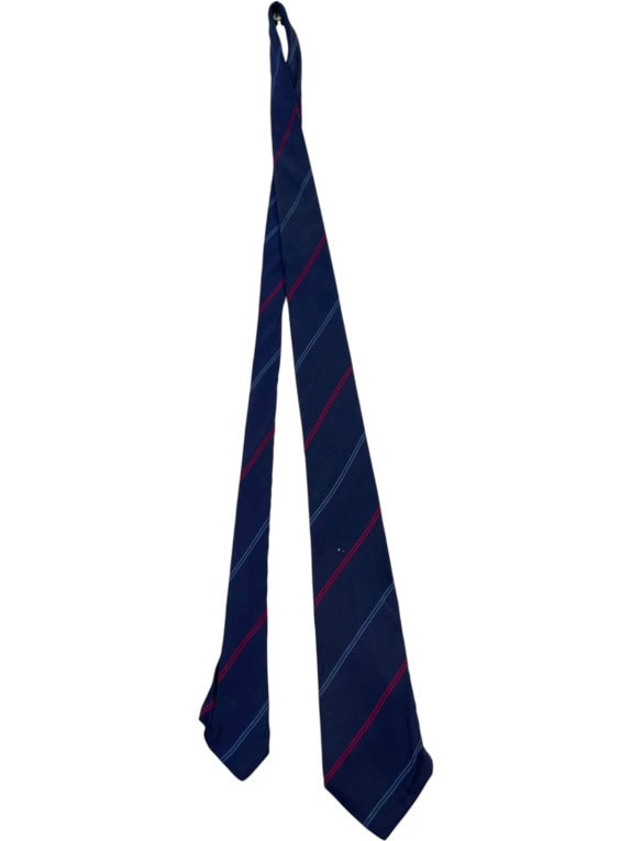 YVES SAINT LAURENT ΓΡΑΒΑΤΑ VINTAGE NAVY ΑΝΤΡΙΚΟ PRE OWNED