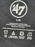 47 GRAPHIC TEE STREETWEAR ΜΑΥΡΟ ΑΝΤΡΙΚΟ PRE OWNED L