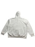 4F Ζακέτα Φούτερ Hoodie Zip Casual Print Λευκή Ανδρική XXL