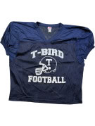 A4 MAGLIA FOOTBALL SPORTSWEAR NAVY UNISEX PRE OWNED M