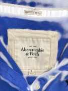 Abercrombie & Fitch Polo Shirt Casual Logo Μπλε Ανδρικό L