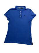 Abercrombie & Fitch Polo Shirt Casual Logo Μπλε Ανδρικό L