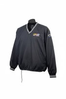Acadia giacca pullover in nylon con logo grande nera unisex XXXL