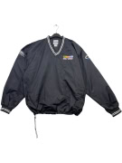 Acadia giacca pullover in nylon con logo grande nera unisex XXXL