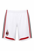 ADIDAS AC MILAN FOOTBALL SHORTS SPORTSWEAR WHITE UNISEX PRE OWNED L