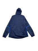 ADIDAS giacca antivento con logo blu da uomo M
