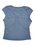 ADIDAS CLIMA365 SPORTS T-SHIRT LOGO BLUE WOMEN'S M