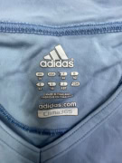 ADIDAS CLIMA365 SPORTS T-SHIRT LOGO BLUE WOMEN'S M