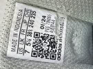 ADIDAS ATHLETIC SHOE SPORTSWEAR GREY MEN PRE OWNED EU 38.5