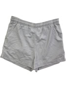Adidas Pantaloncini sportivi casual con logo grigi da uomo L