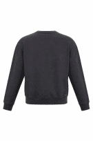 ADIDAS CREWNECK MINIMAL BLACK WOMENS PRE OWNED S