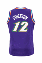 1990s NBA ΦΑΝΕΛΑ ΜΠΑΣΚΕΤ JAZZ VINTAGE ΜΩΒ ΑΝΤΡΙΚΟ PRE OWNED L
