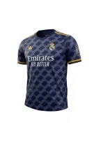 ADIDAS REAL MADRID FOOTBALL JERSEY ATHLETIC NAVY UNISEX PRE OWNED L