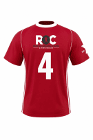 ADIDAS FOOTBALL JERSEY CLASSIC RED ΑΝΤΡΙΚΟ PRE OWNED S