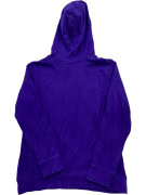 ADIDAS HOODIE BIG LOGO PURPLE WOMENS M