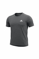 Adidas Γκρι Αθλητικό T-Shirt Performance M
