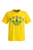 2011 ADIDAS GRAPHIC TEE MEN YELLOW MEN PRE OWNED M