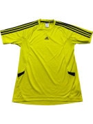 ADIDAS T SHIRT ATHLETIC GIALLO UOMO PRE OWNED S